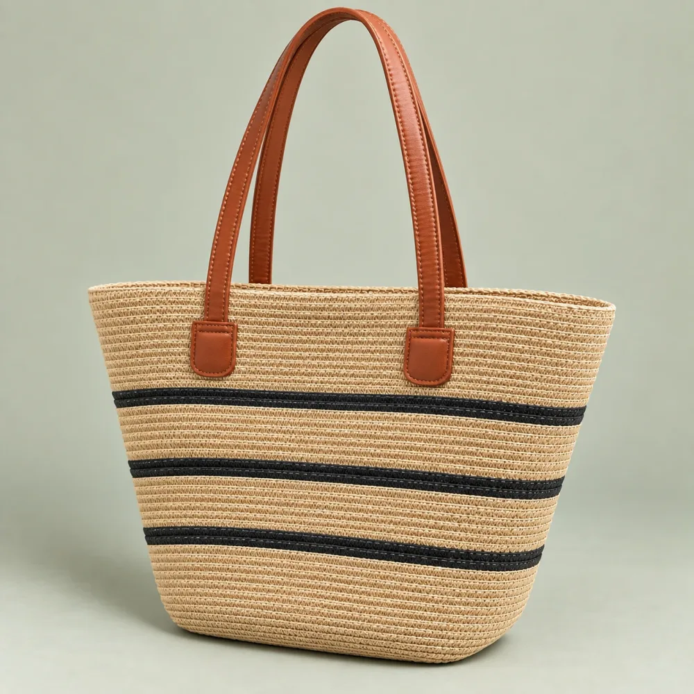 Bolso Skora Tote Espiga Marrón