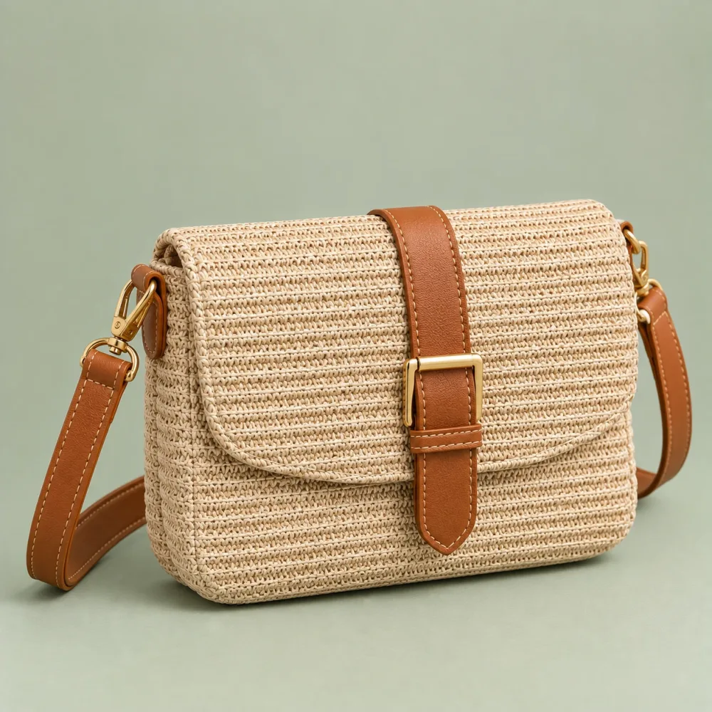 Cartera Skora Cruzada Natural